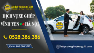 Xe Ghép Vĩnh Yên Hà Nội