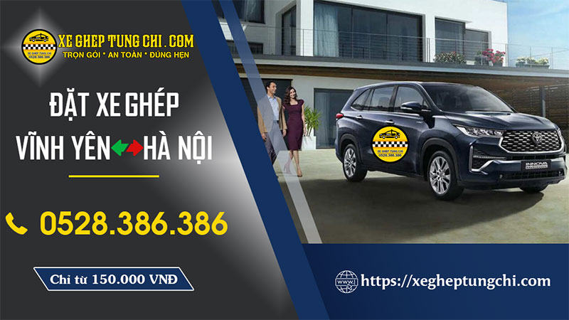 Đặt Xe Ghép Vĩnh Yên Hà Nội