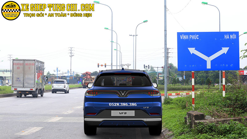 Xe ghép Sông Lô Hà Nội 8 Tuyến đường Hà Nội Vĩnh Phúc
