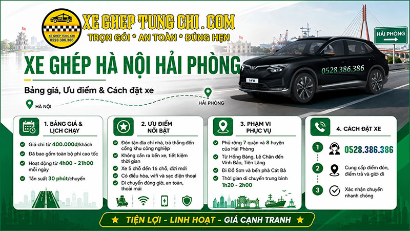 Nhà Xe Hà Nội Hải Phòng 20 Xe Ghép Hải Phòng Hà Nội Giá Rẻ