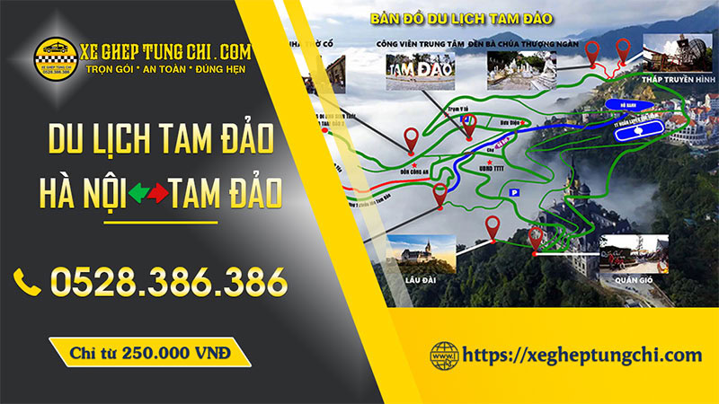 Du Lịch Tam Đảo 2 Kinh nghiệm du lịch Tam Đảo từ Hà Nội bằng Xe Ghép Giá Rẻ