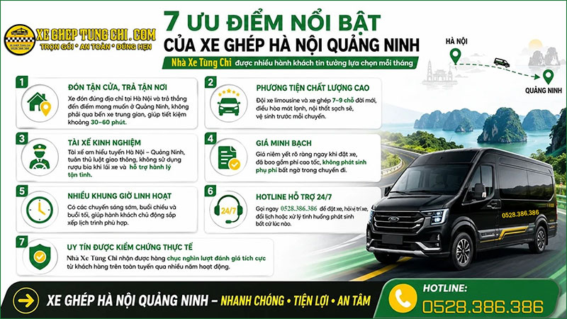Xe Ghép Hà Nội Quảng Ninh 5 Ưu Điểm Của Xe Ghép Hà Nội Quảng Ninh