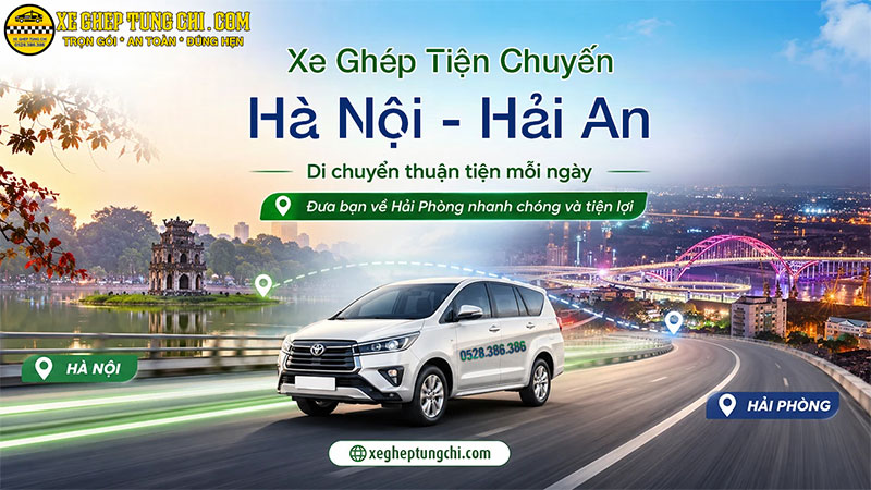 Xe Ghép Hà Nội Hải An 7 Xe Ghép Hà Nội Hải An Đón Trả Tận Nơi