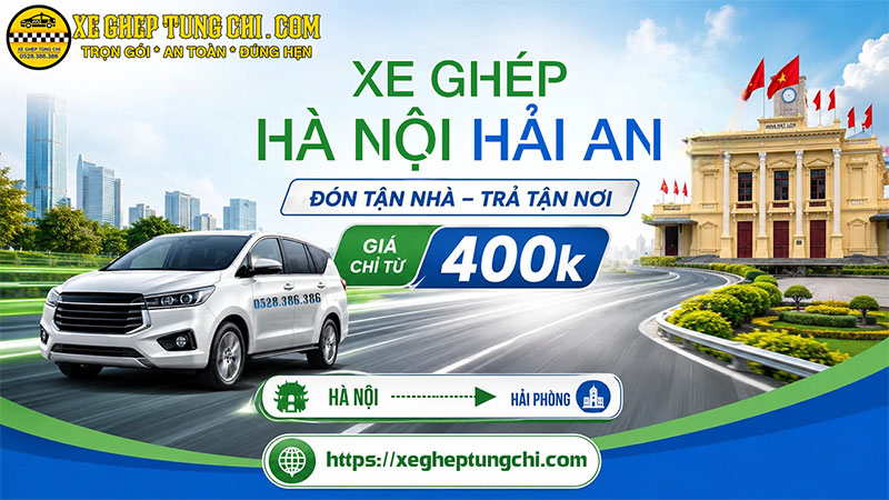 Xe Ghép Hà Nội Hải An 12 Xe Ghép Hà Nội Hải An Giá Rẻ
